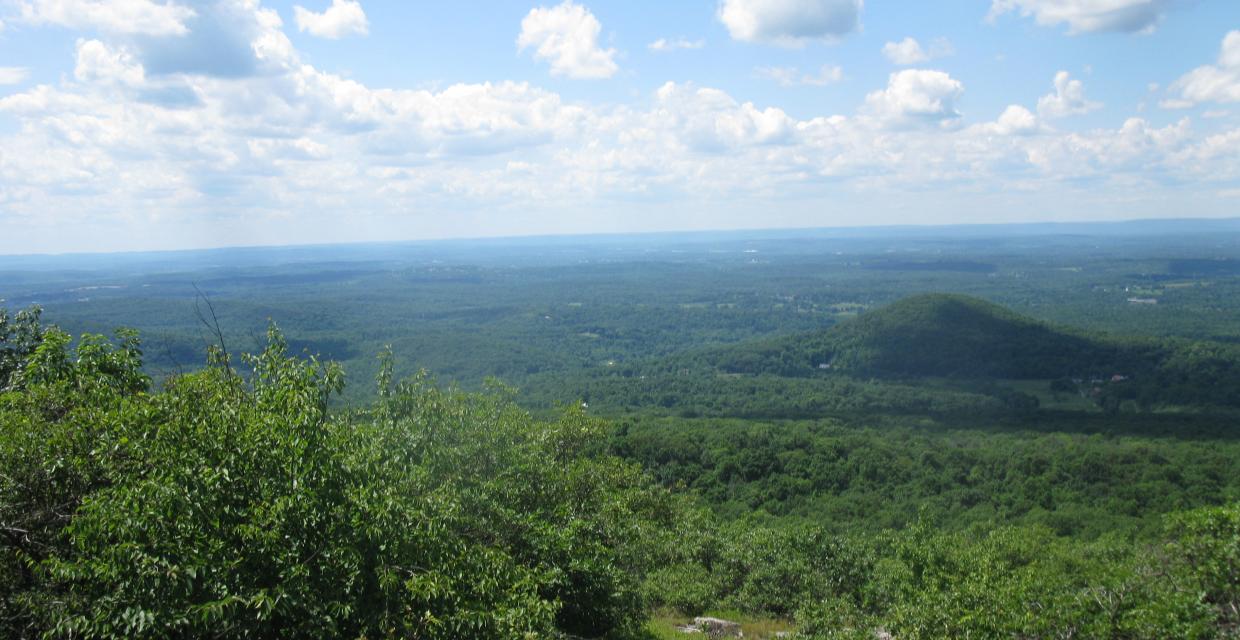 West-facing view from first viewpoint on Schunemunk Ridge - Photo by Daniel Chazin