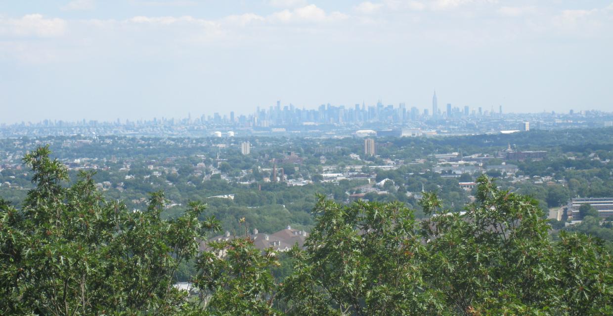 New York City skyline from the first viewpoint - Photo by Daniel Chazin