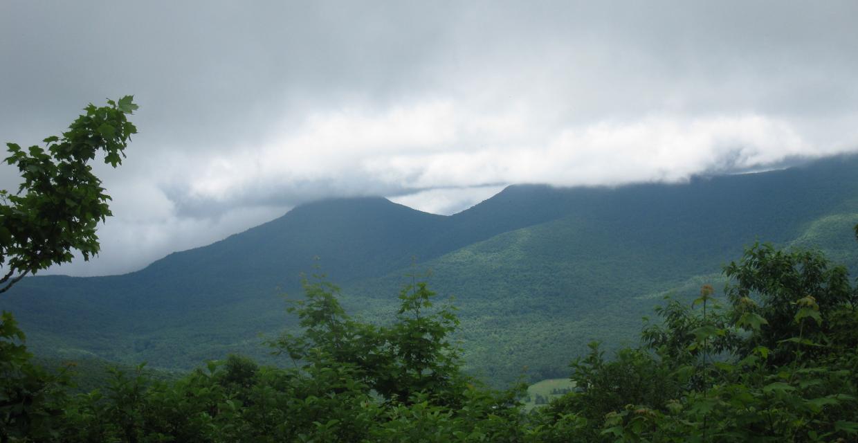 View of the Blackhead Range from the summit of Windham High Peak. Photo by Daniel Chazin.