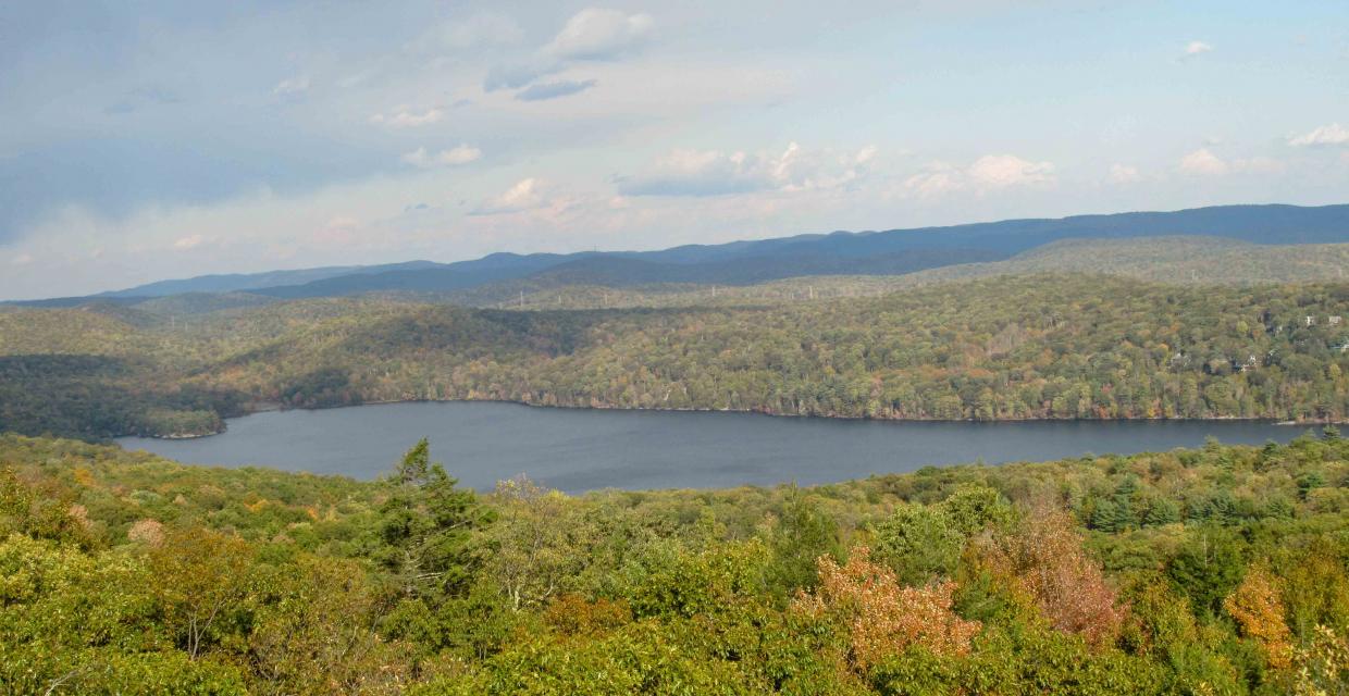 View from Sterling Forest Fire Tower. Photo by Daniel Chazin.