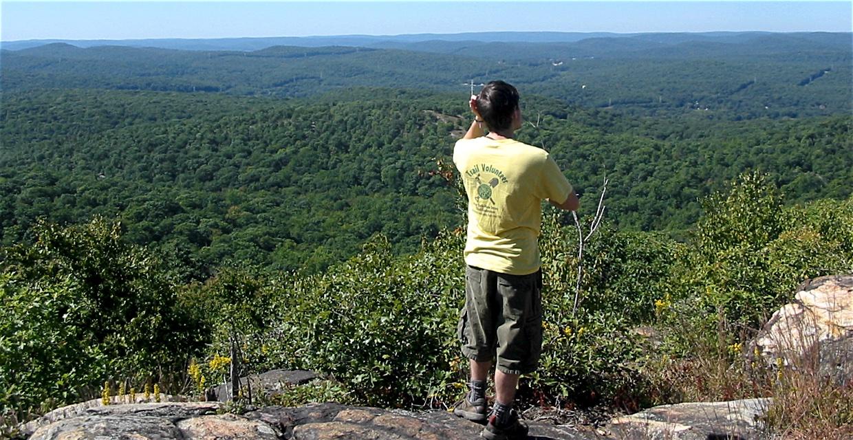 View from Ramapo Torne - Seven Hills/HTS/Reeves Brook Trail Loop to Ramapo Torne and Torne View - Harriman-Bear Mountain State Parks - Photo by Daniel Chazin.