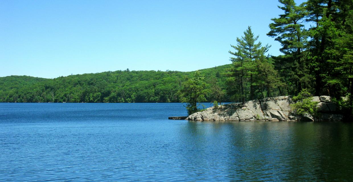 Sterling Lake from the Sterling Lake Loop at Sterling Forest - Photo credit: Daniel Chazin