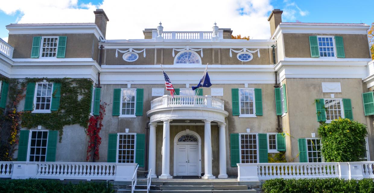 The Home of Franklin D. Roosevelt along the Hyde Park Trail - Photo credit: Jeremy Apgar