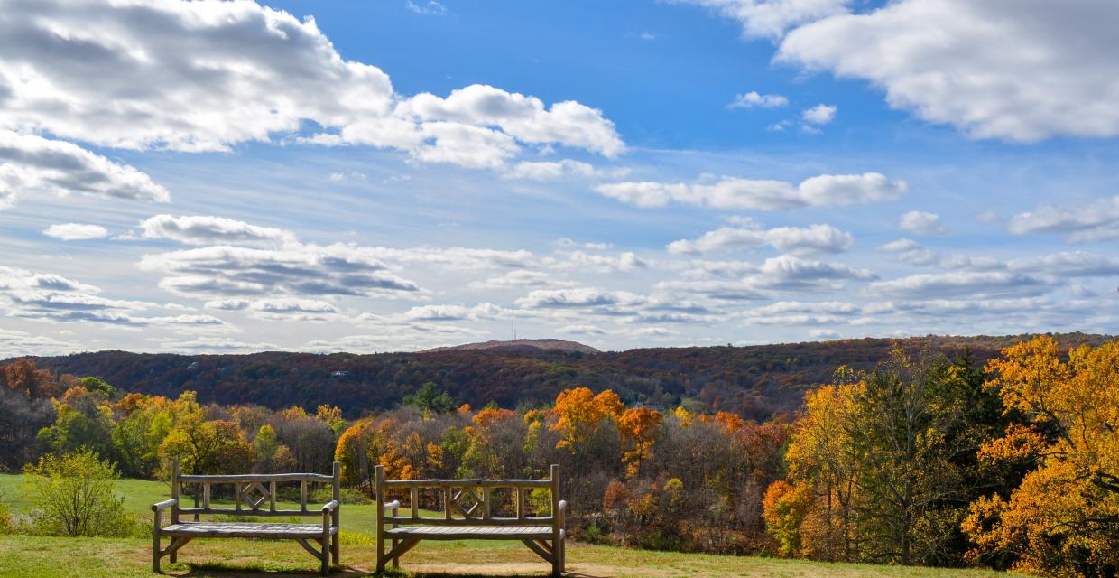 View from the Home of Franklin D. Roosevelt - Hyde Park Trail - Photo credit: Jeremy Apgar