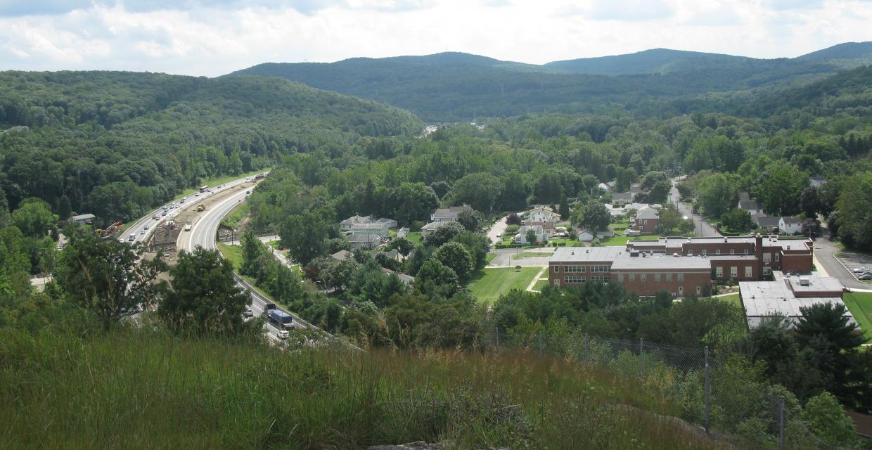 View from Sleater Hill - Dater Mountain Nature Park - Photo credit: Daniel Chazin