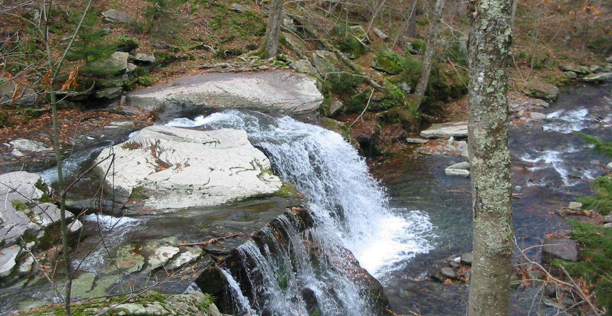 Cascade near Diamond Notch Falls - Photo by Daniel Chazin