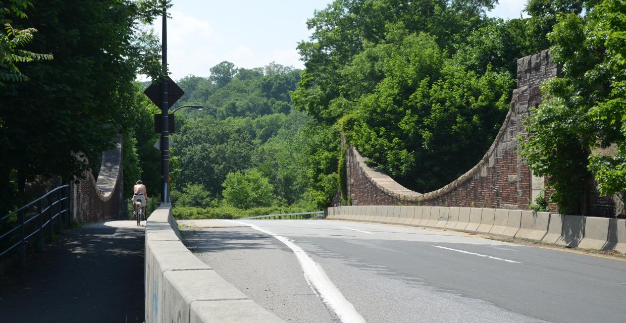 Along the Bronx River Pathway Photo:Jim Simpson