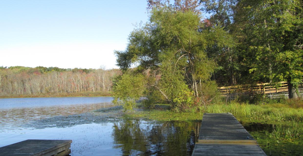 At the boat rental dock - FDR State Park Photo: Jane Daniels