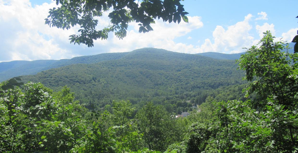 Romer Mountain from the Phoenicia Overlook - Photo by Daniel Chazin