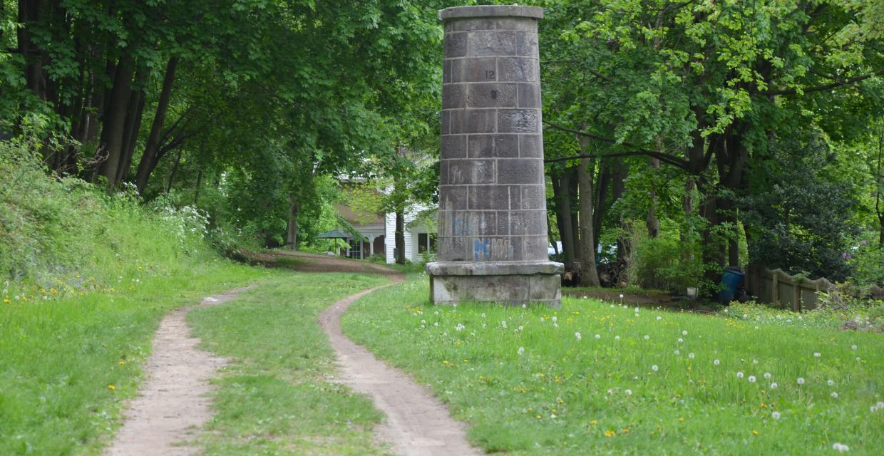 Ventilator along the Old Croton Aqueduct Photo: Jim Simpson