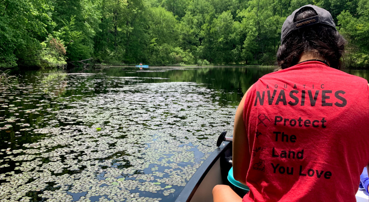 Aquatic Invasives Strike Force. Photo by Lindsay Yoder.