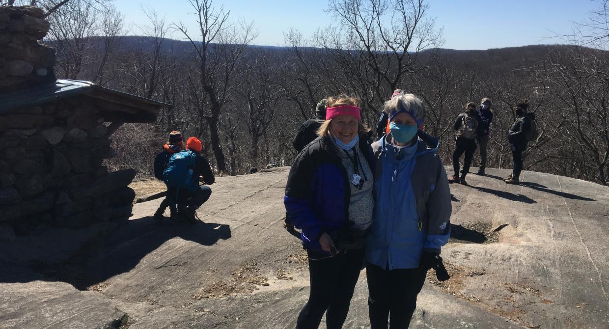 Sue Barbuto hike. Photo by Sue Barbuto