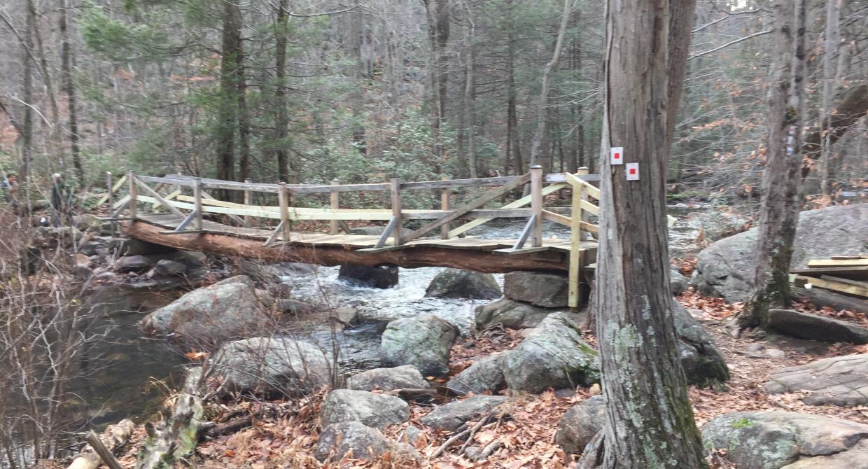 Pine Meadow Bridge Restored in Harriman State Park. 