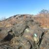 An outcrop of diabase rock just below the summit of High Tor - Photo by Daniel Chazin