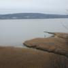 Piermont Marsh and the Hudson River from the unmarked trail in Tallman. Photo by Daniel Chazin.