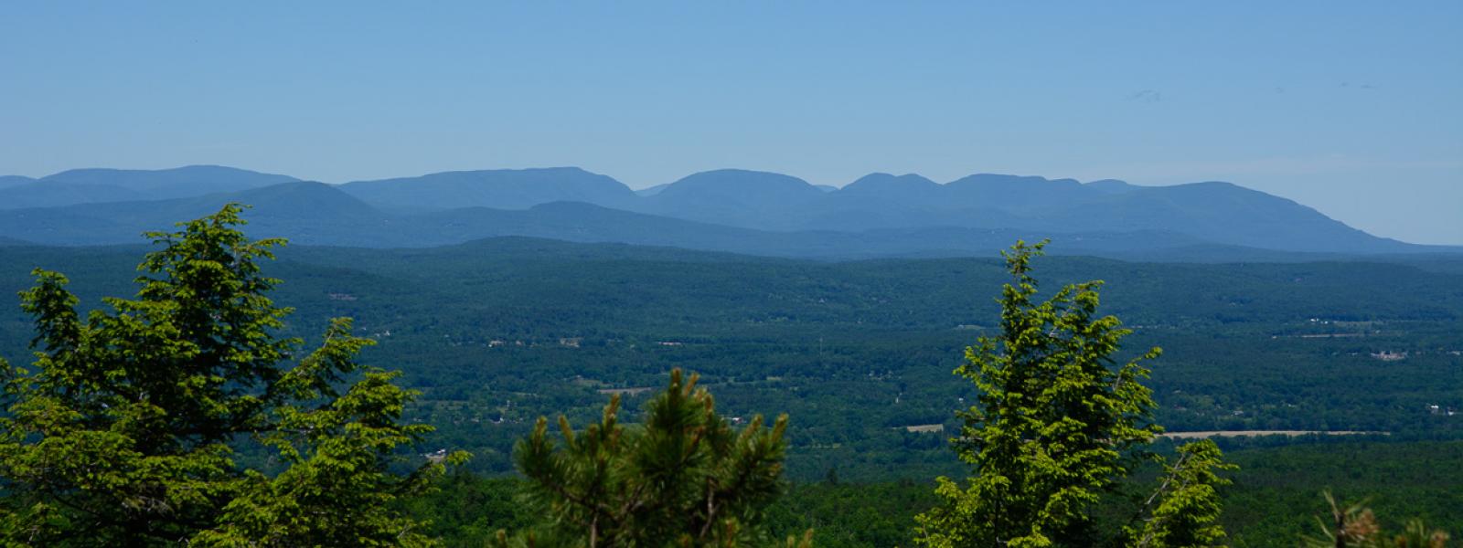 View of Catskills from Beacon Hill Minnewaska State Park - Bill Roehrig