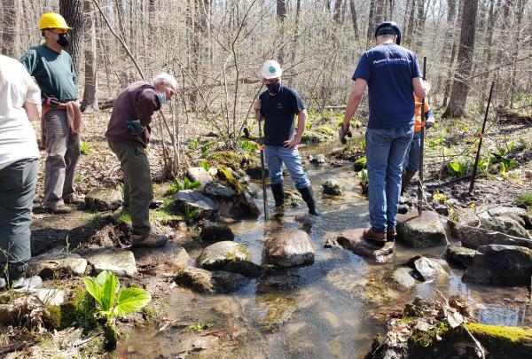 Deep Root Crossing with the West Jersey Trail Crew.