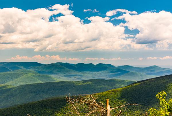 Catskill's Slide Mountain with View of the Devil's Path. Photo by Steve Aaron.