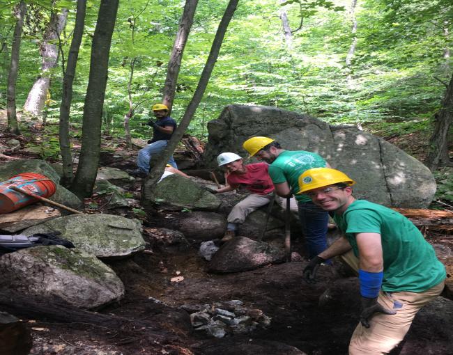 Trail Love Day with the Ramapo Trail Crew.