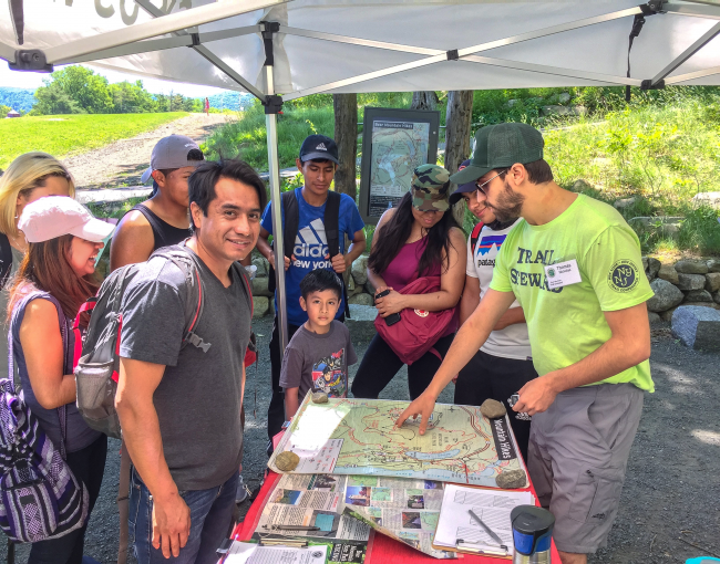 Bear Mountain Stewards at work. Photo by Suzanna Marshall.