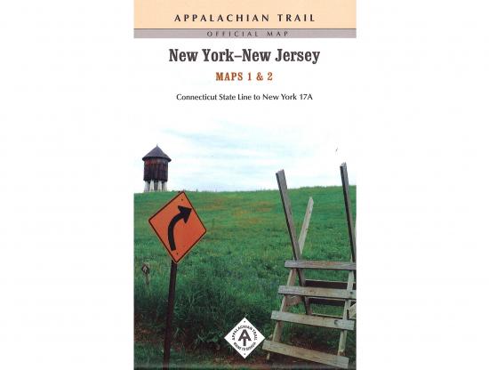 Appalachian Trail Guide to New York-New Jersey Map 1 Cover