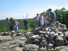 Mt. Mohican (Raccoon Ridge) Hikers. Photo by Daniel Chazin.