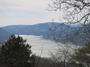 Hudson River from the summit Sugarloaf Hill. Photo by Daniel Chazin.