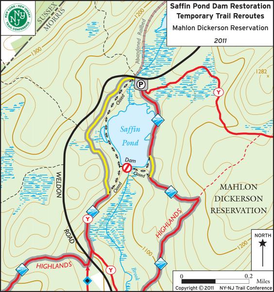 HT Trail Reroutes Summer 2011