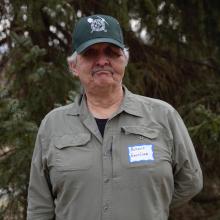 Trail Conference Volunteer Richard Garrison. Photo by John Rahfield.
